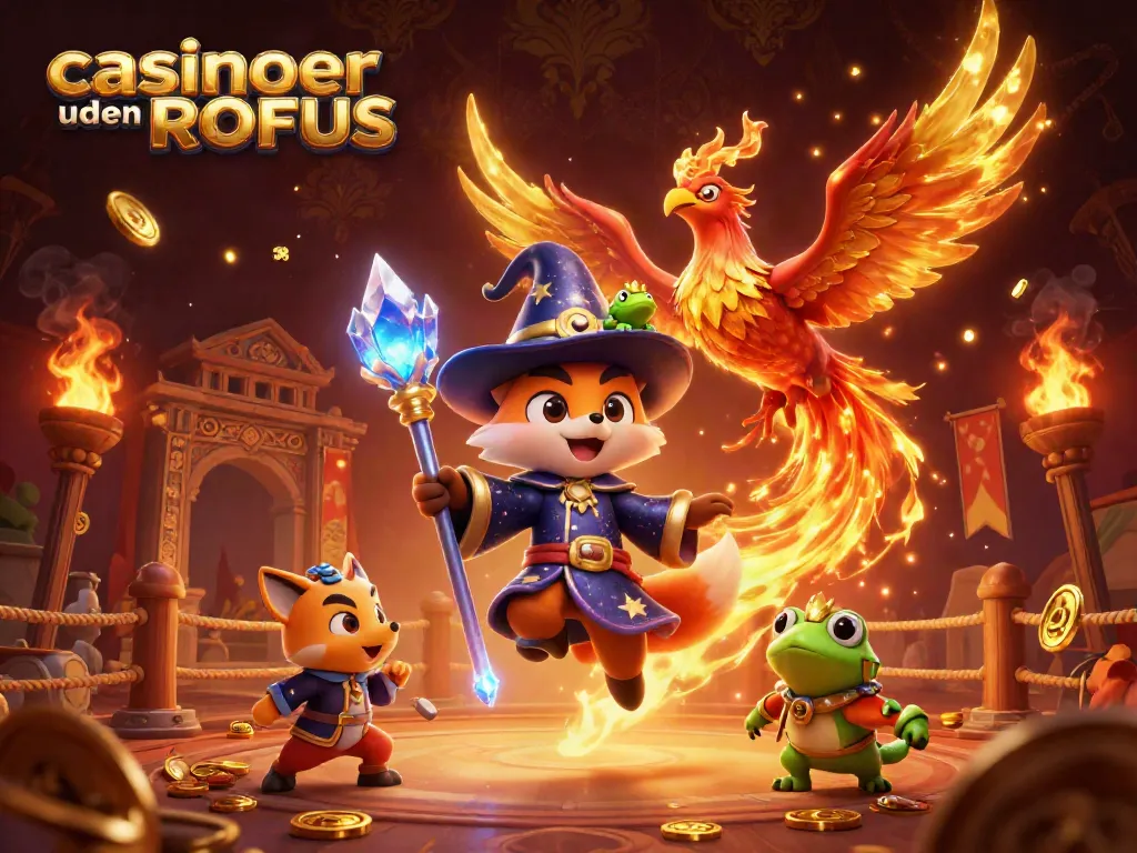 Experience exciting gameplay at casinoer uden ROFUS with enchanting characters and vibrant casino elements.