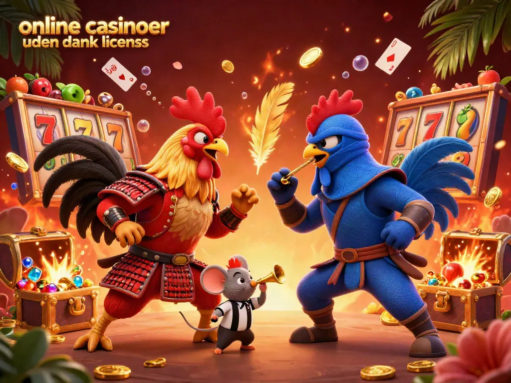Engage with online casinoer uden dansk licens featuring epic roosters in a 3D gambling showdown.