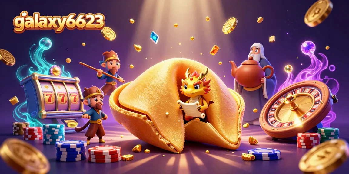 Engage in thrilling gameplay at galaxy6623 with vibrant slot machines and golden treasures.